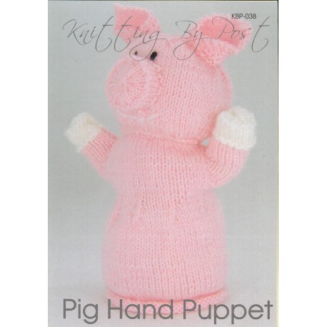 Pig Hand Puppet KBP038 - Click Image to Close